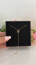 Collier cafea gold