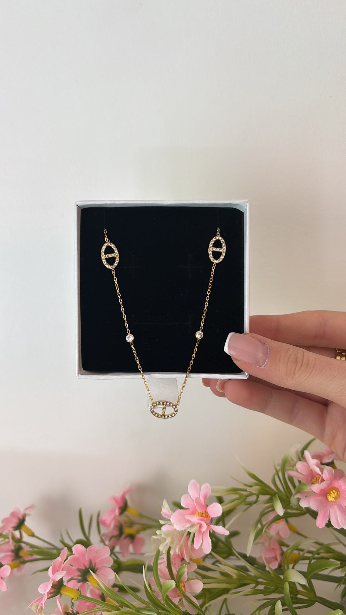 Collier ras de cou Inès Gold