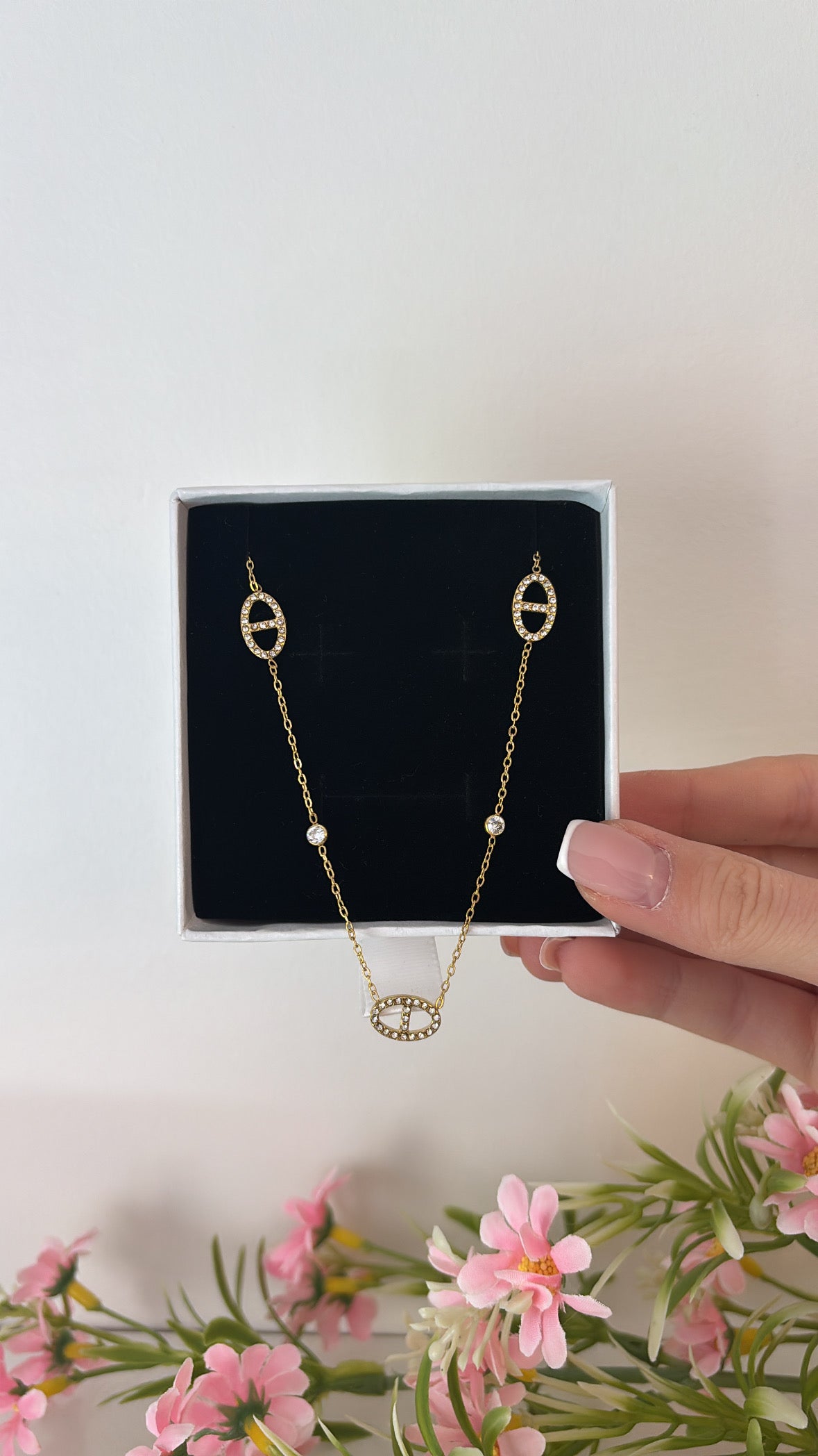 Collier ras de cou Inès Gold