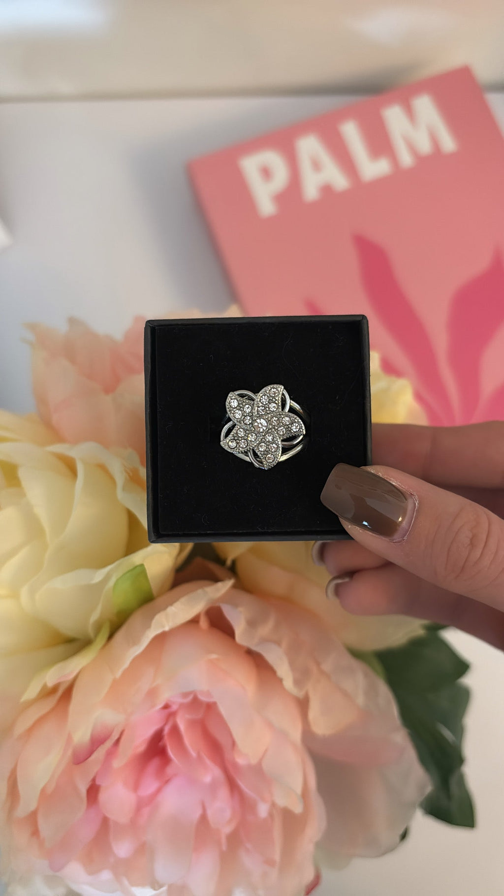 Bague Anti-stress Rosa Silver