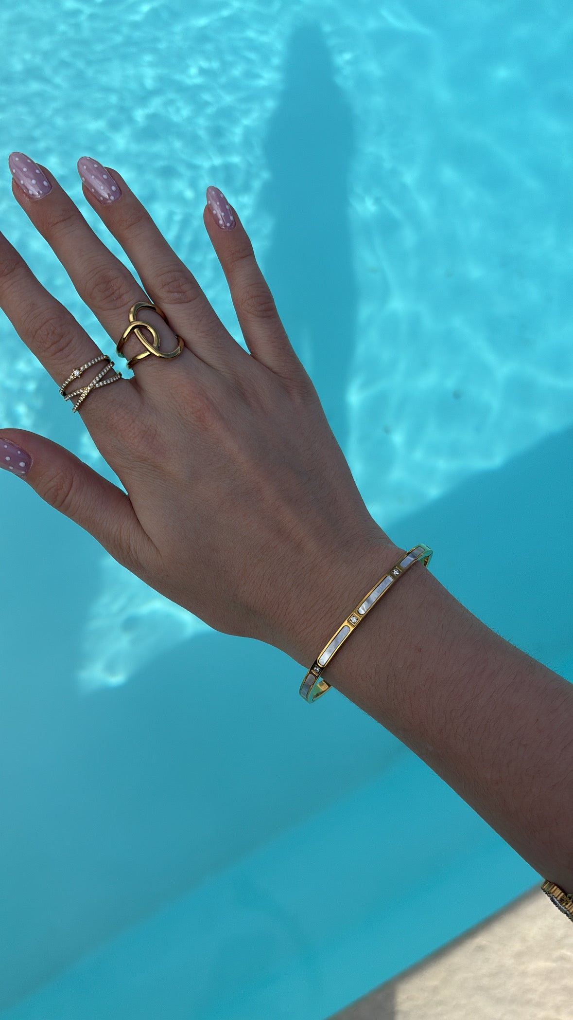 Jonc nacre Gold