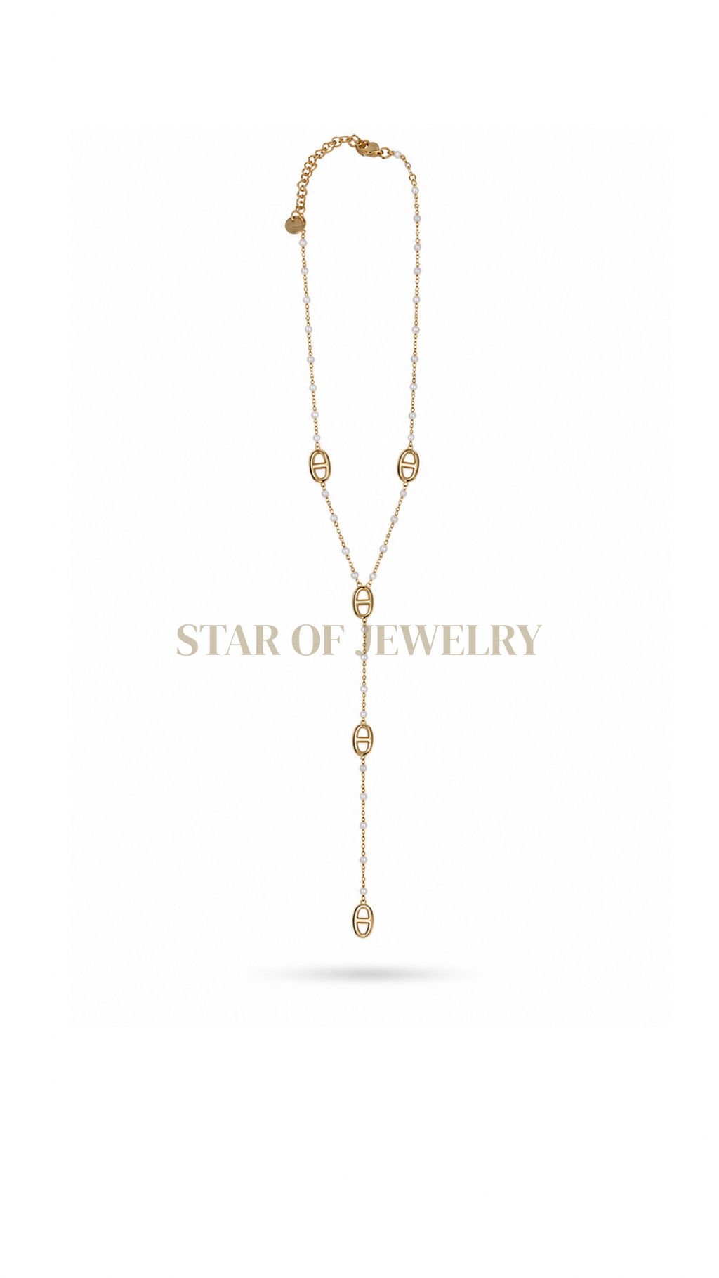 Collier Roxane blanc Gold