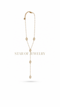 Collier Roxane blanc Gold