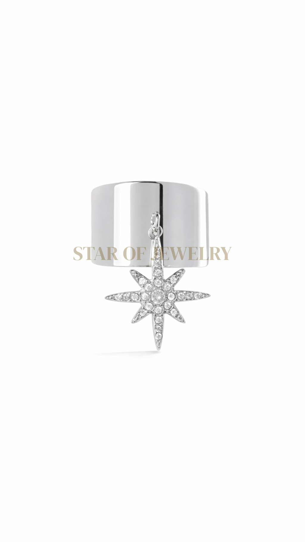 Bague breloque Céleste Silver