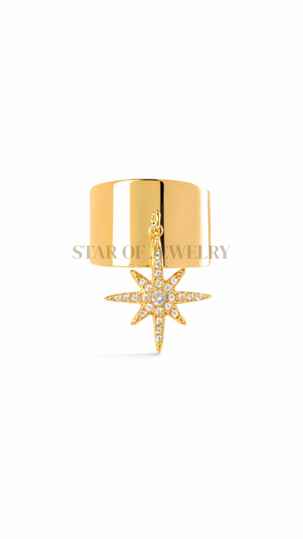 Bague breloque Céleste Gold