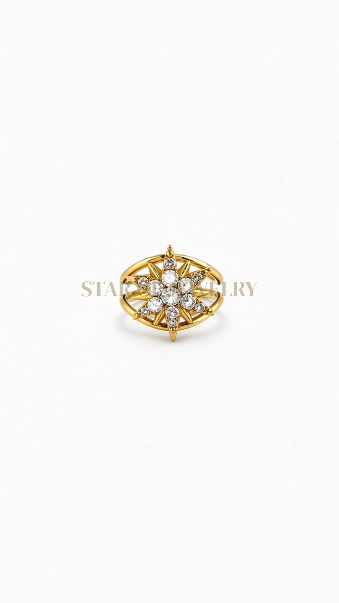 Bague Anti-stress Stella Gold