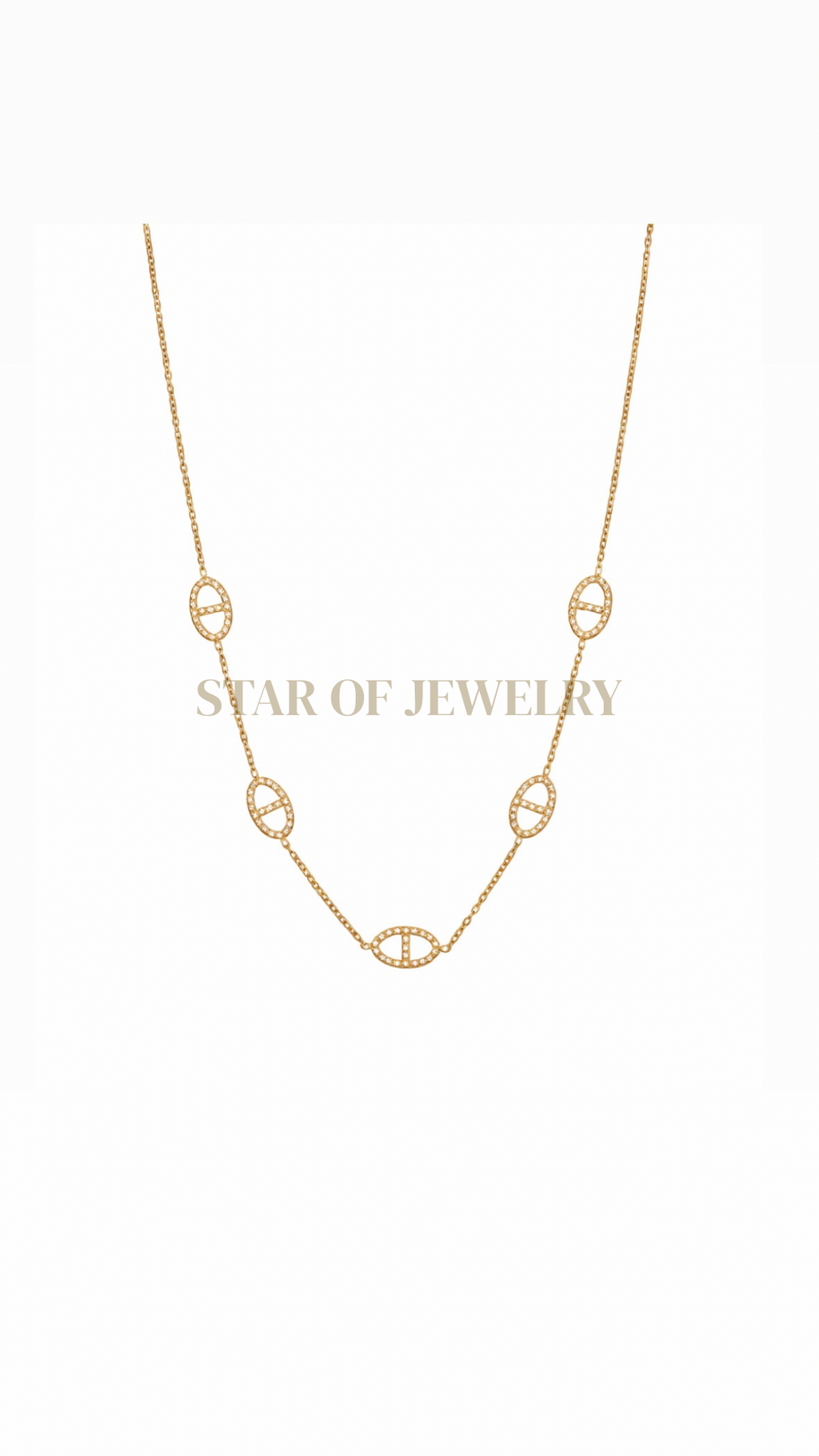 Collier ras de cou Inès Gold