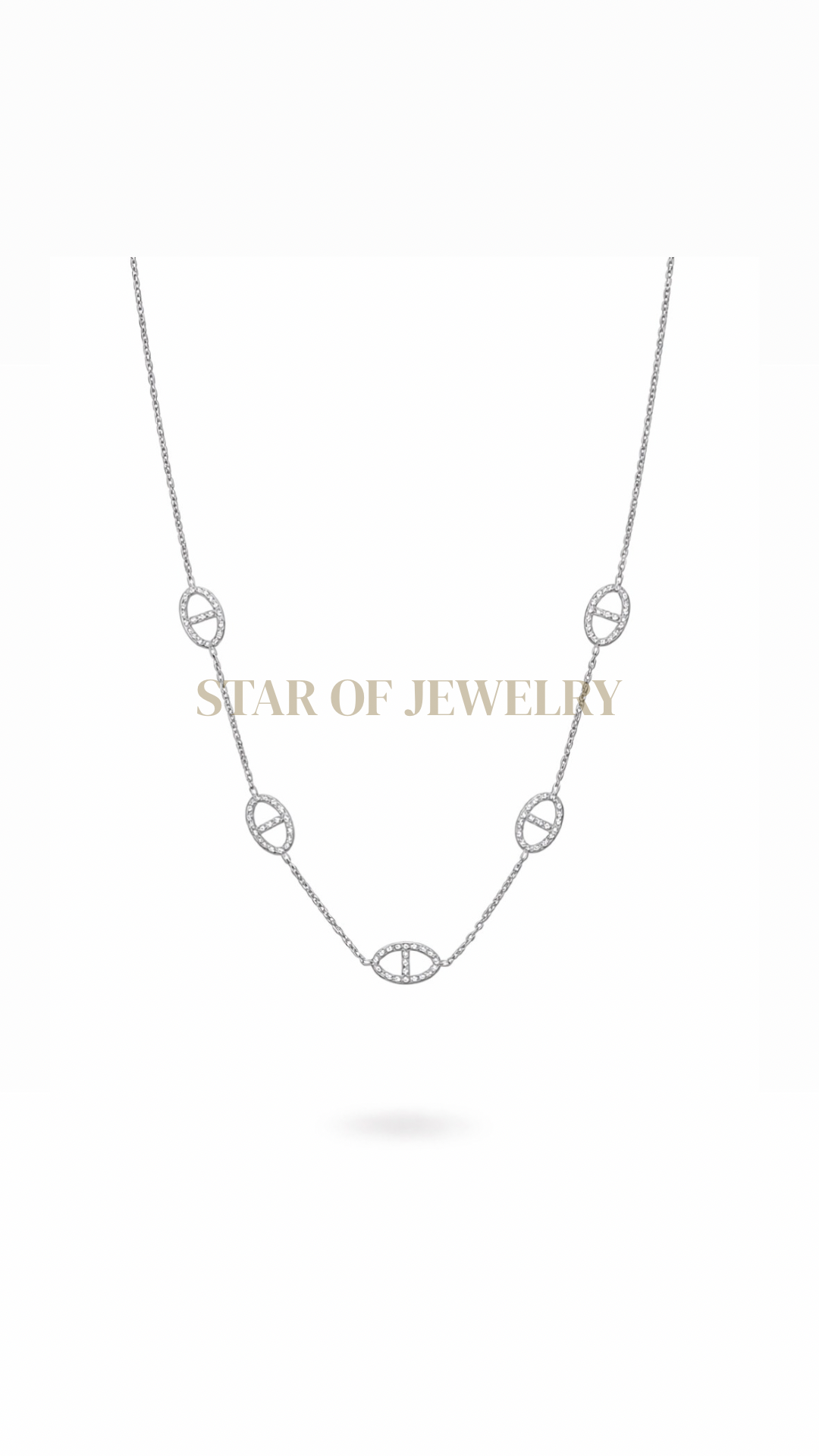 Collier ras de cou Inès Silver