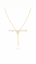Collier baby Flower gold