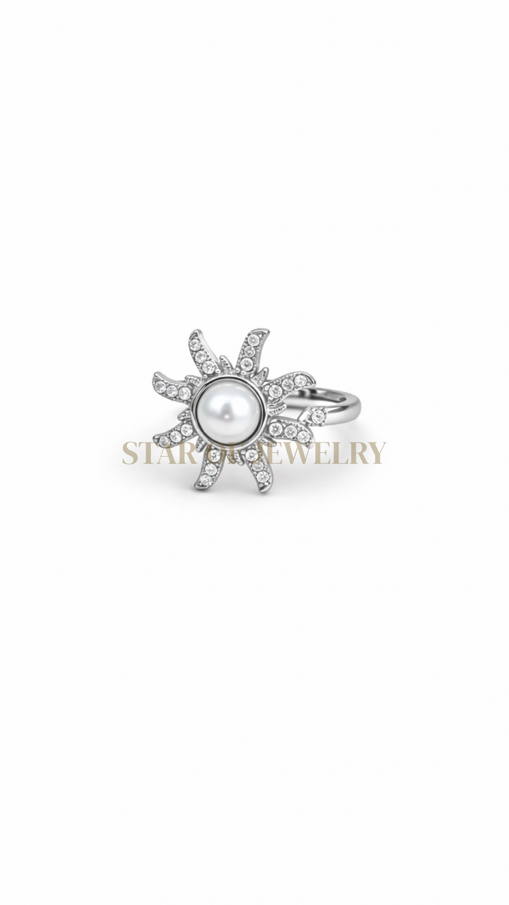 Bague Anti-stress Soleia Silver