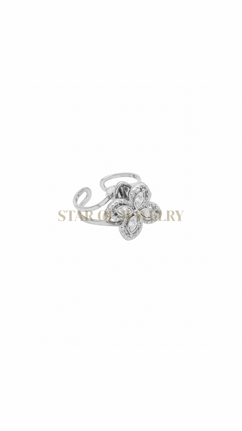 Bague Anti stress Neis Silver