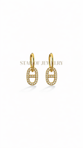 Boucles Inès Gold
